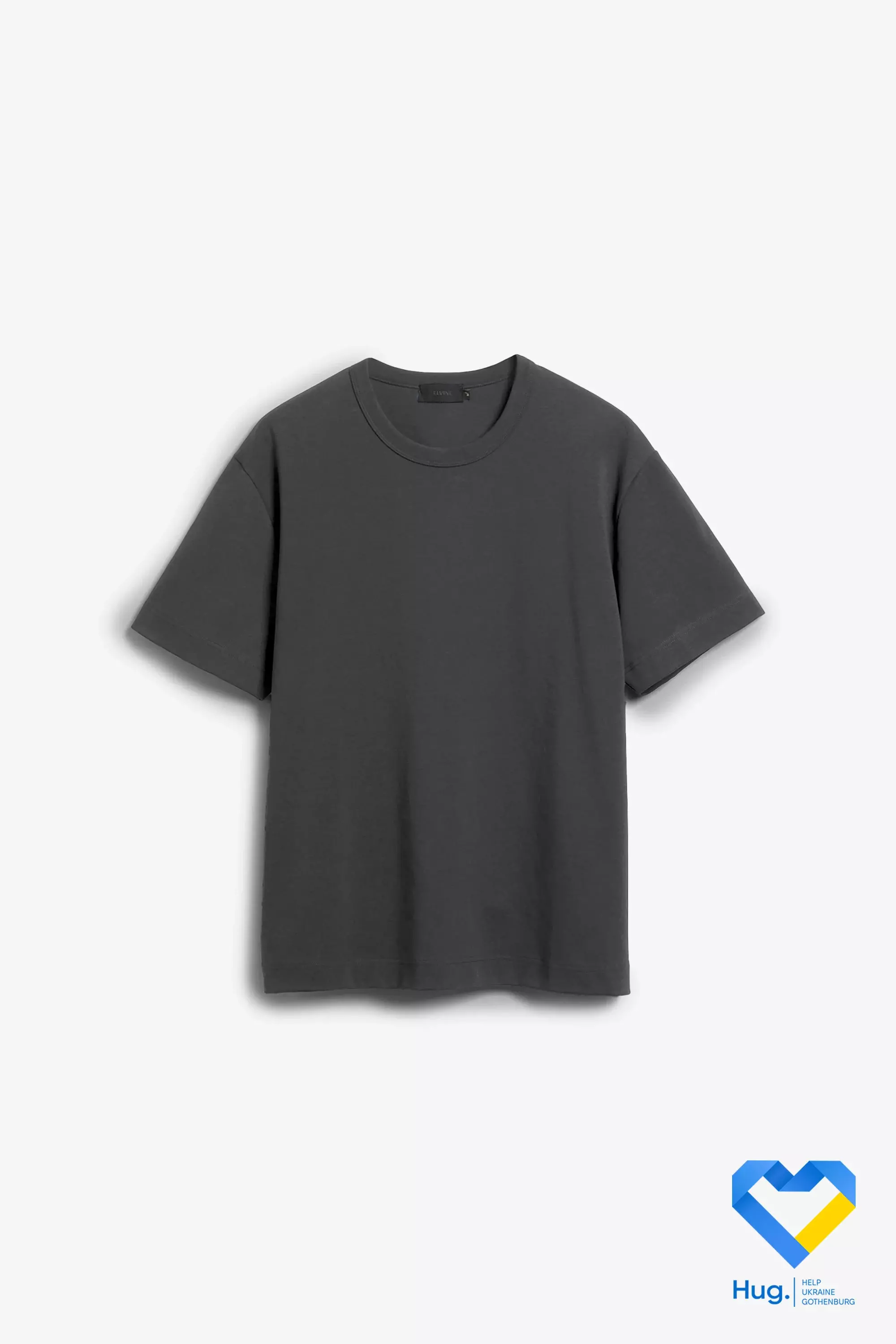 Elvine Hadar Asphalt T-Shirt Herren grau
